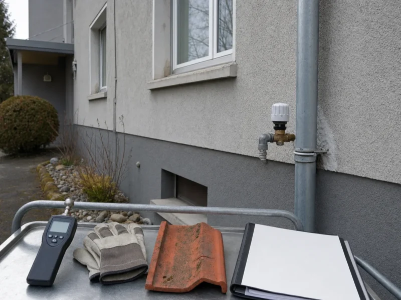 Éléments d’inspection et d’entretien d’un immeuble